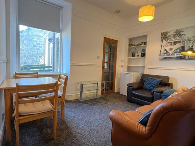 Three-bedroom flat on Elmfield Avenue, Aberdeen