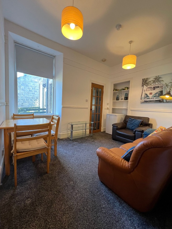 Three-bedroom flat on Elmfield Avenue, Aberdeen